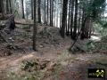 Bergbauspuren am Wunderliche Köpfe Morgengang bei Schlettau, Revier Annaberg, Erzgebirge, Sachsen, (D) (12) 02.03.2014.JPG